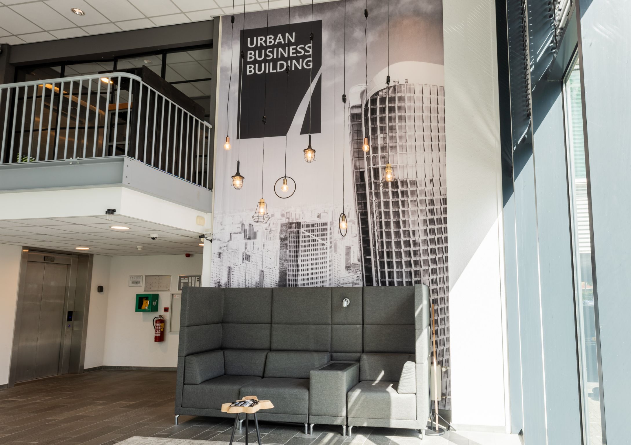 Entree, Urban Business Building achtergrond 2.0